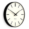 Newgate Radio City Wall Clock - Matte Black