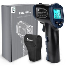 ERICKHILL Infrared Thermometer Gun for Cooking, Adjustable Emissivity