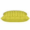 Pack of 4 Flux Mustard Yellow 3D Textured 45cm x 45cm Cushion Covers