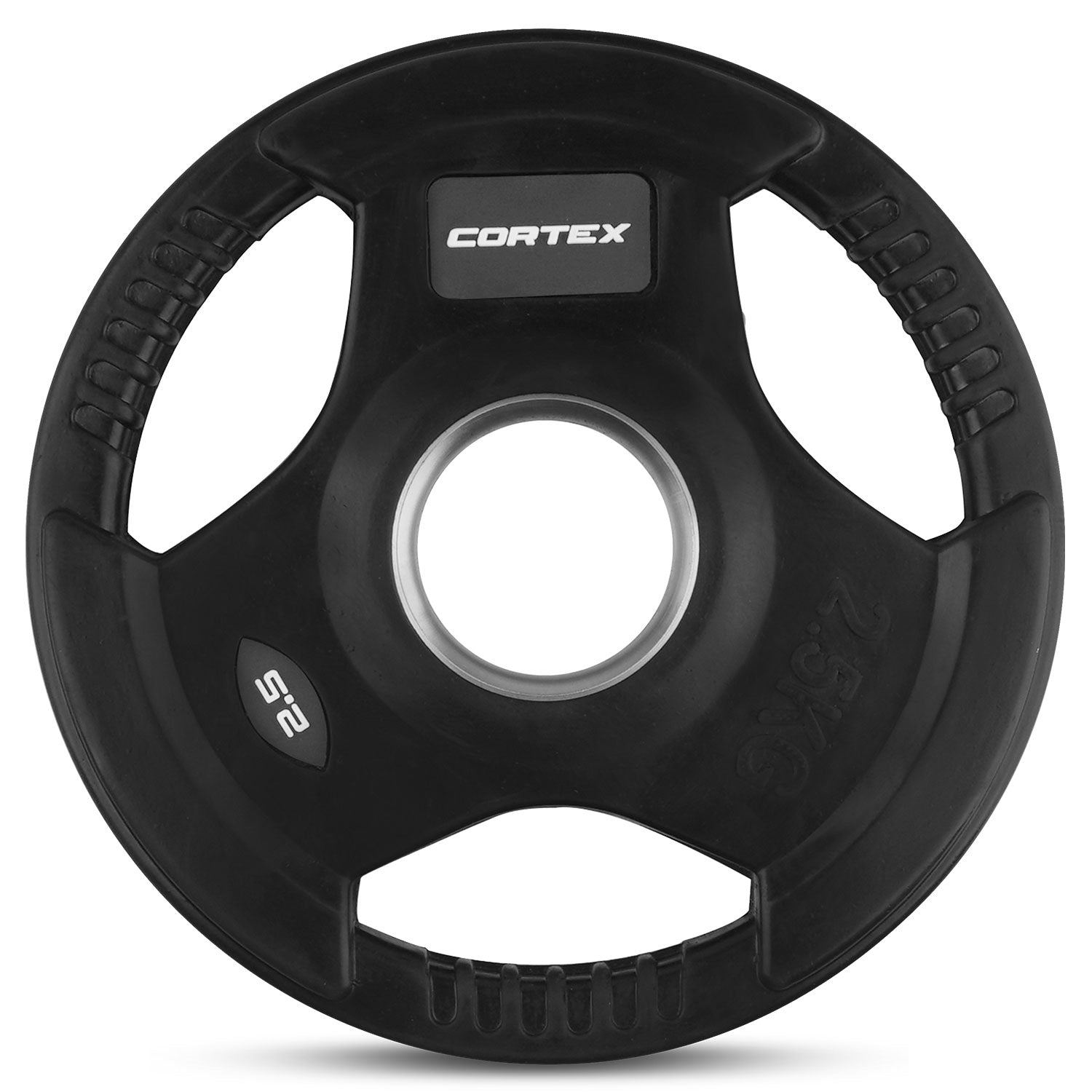 CORTEX 2.5kg Tri-Grip Olympic Plates 50mm (Pair)