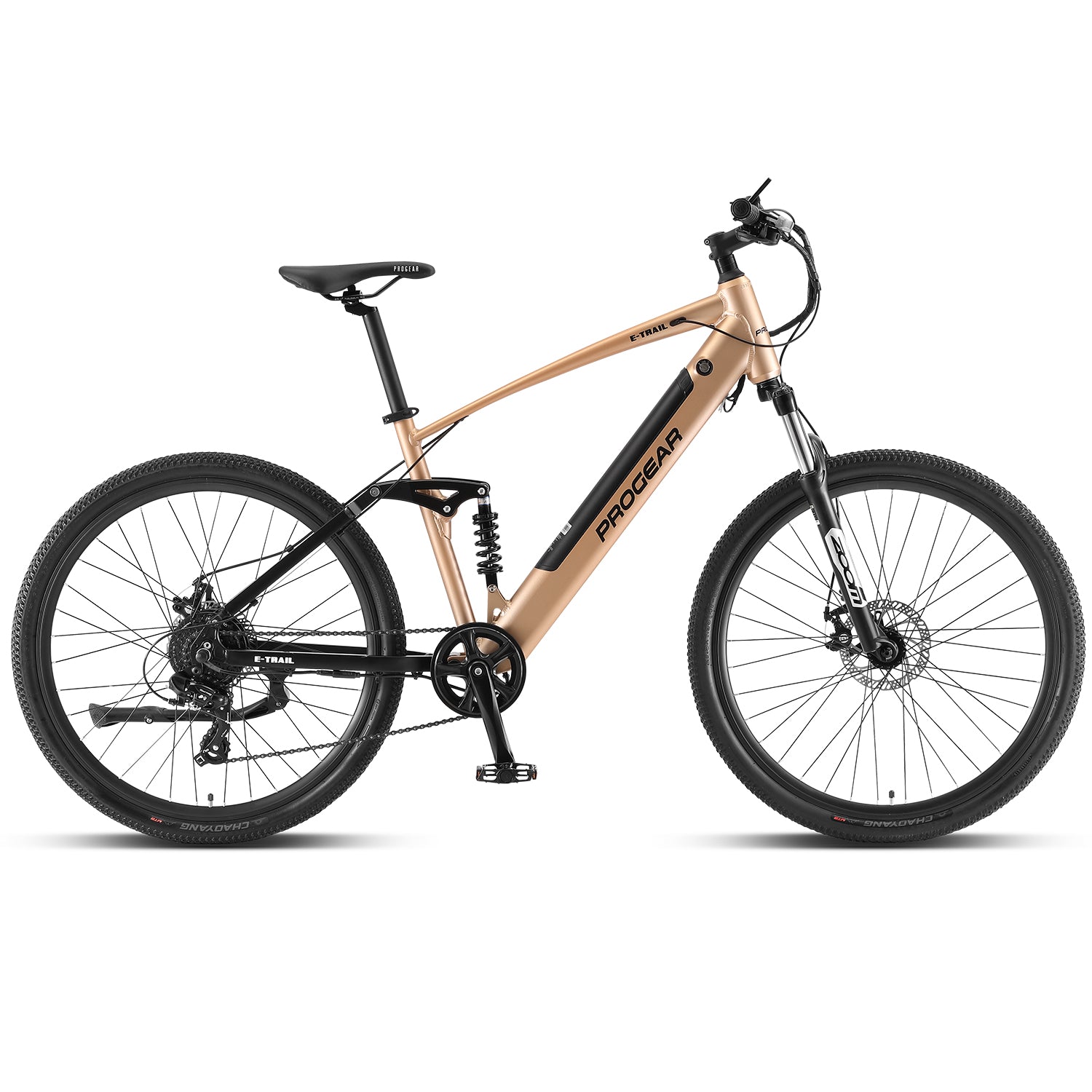 Progear Bikes E-Trail Dual Suspension E-Bike 27.5*18