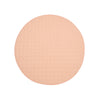 Little Gem Round Linen Cotton Baby Play Mat Peach 130cm Diameter