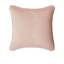 J Elliot Home Gabriel 100% Cotton Cushion Cover 60 x 60 cm Blush