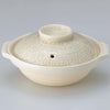 Donabe Japanese Ginpo 31cm Clay Pot Ceramic Hot Pot Casserole #10 5-6 people 2.9L