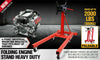 Heavy Duty Engine Stand Workshop Car Auto Folding Crane Hoist 900kg Loading