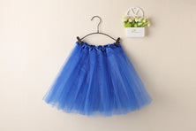 New Adults Tulle Tutu Skirt Dressup Party Costume Ballet Womens Girls Dance Wear, Royal Blue, Kids