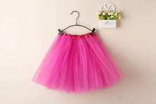 New Adults Tulle Tutu Skirt Dressup Party Costume Ballet Womens Girls Dance Wear, Hot Pink, Kids