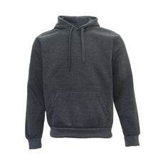 Adult Unisex Men's Basic Plain Hoodie Pullover Sweater Sweatshirt Jumper XS-8XL, Dark Grey, 4XL