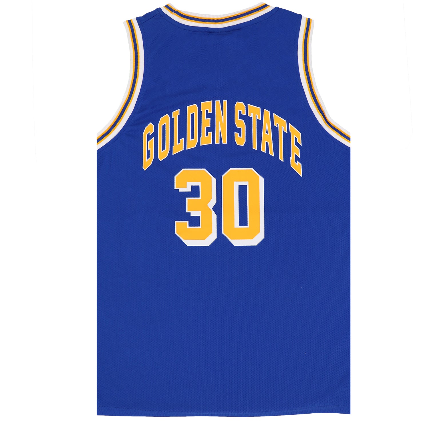 Kid's Basketball Jersey Tank Boys Sports T Shirt Tee Singlet Tops Los Angeles, Royal Blue - Golden State 30, 8