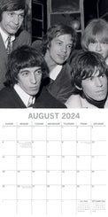 Rolling Stones - 2024 Square Wall Calendar 16 Months Planner Xmas New Year Gift