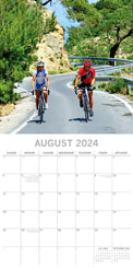 Cycling - 2024 Square Wall Calendar 16 Months Lifestyle Planner New Year Gift