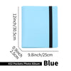 LIFEBEA 432 Pockets Photo Album for Fujifilm Instax Mini Camera, Polaroid Snap PIC-300 Z2300 Instant Camera, 2x3 Photo Album Book for Fujifilm Instax Mini 11 9 Evo 90 70 40 8 7 LiPlay Instant Camera (Blue)