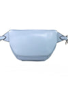 Michael Kors Women's Maisie Large Pale Blue 2-n-1 Waistpack Card Case Fanny Pack Bag - One Size