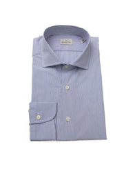 Bagutta Men's Light Blue Cotton Shirt - 44 IT