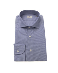 Bagutta Men's Light Blue Cotton Shirt - XL
