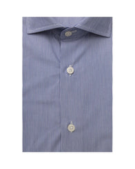 Bagutta Men's Light Blue Cotton Shirt - XL
