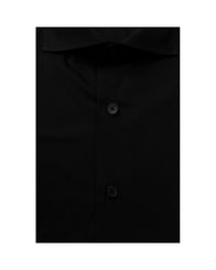 Bagutta Men's Black Cotton Shirt - XL
