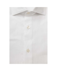 Bagutta Men's White Cotton Shirt - L