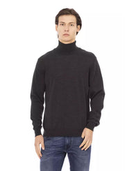 Baldinini Monogram Turtleneck Sweater L Men
