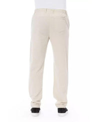 Baldinini Trend Men's Beige Cotton Jeans & Pant - W38 US