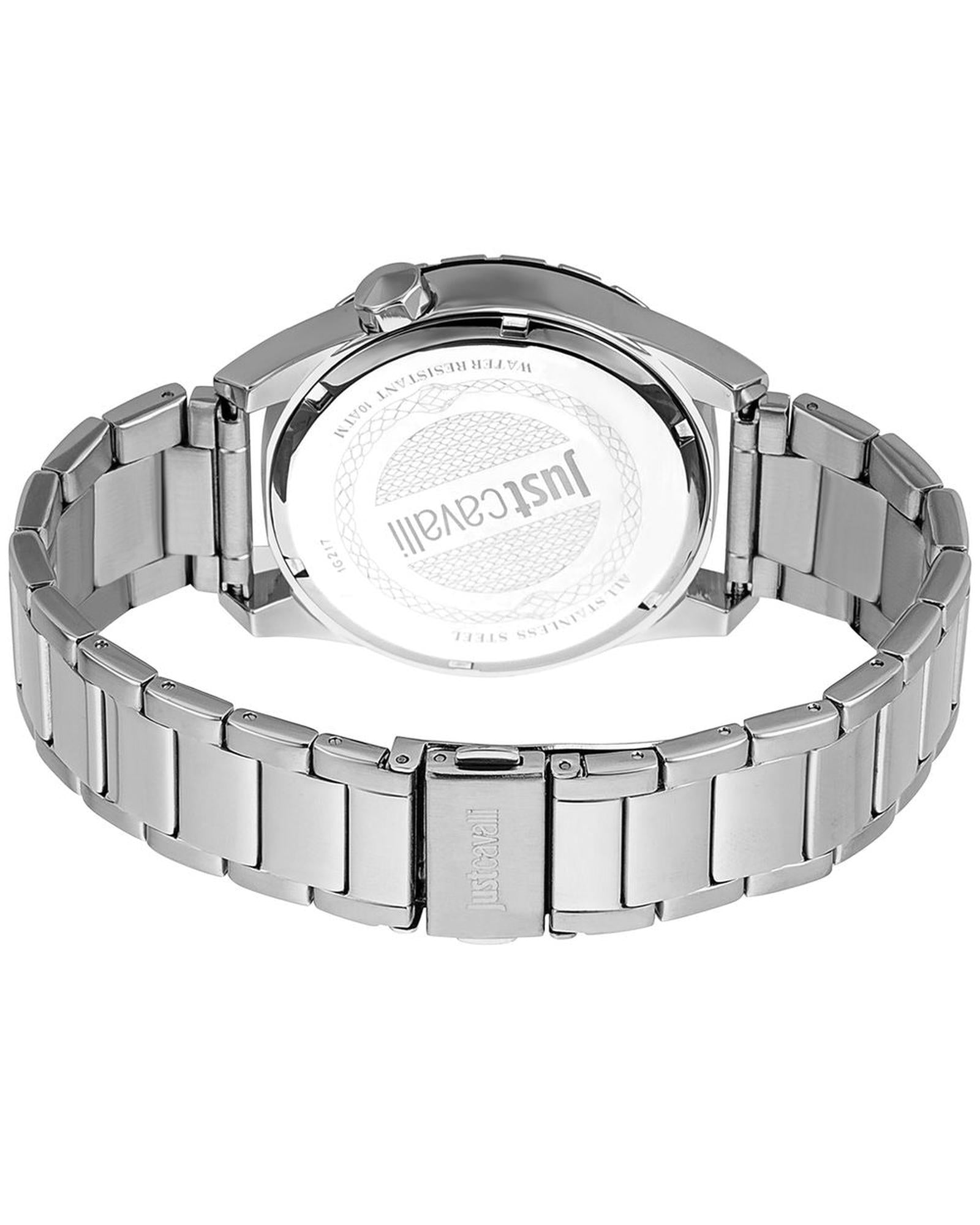 Just Cavalli Men's Silver  Watch - One Size