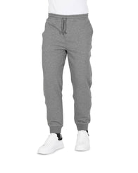 Hugo Boss Men's Cotton blend medium grey pants in Grey - L