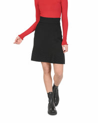 Hugo Boss Women's Black Viscose-Polyester Skirt in Black - XS