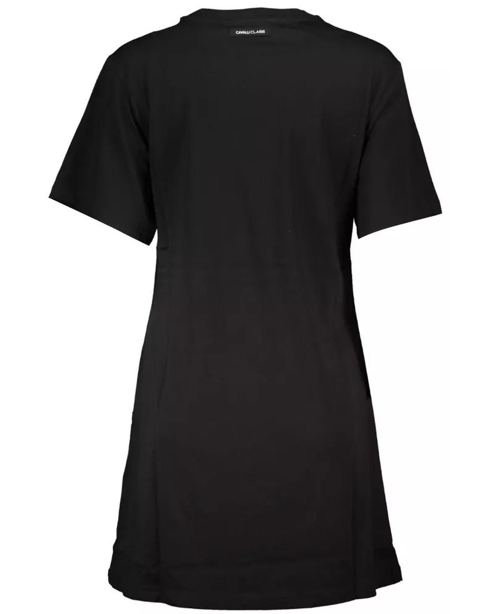 Cavalli Class Women's Black Cotton Dress - XS