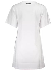 Cavalli Class Women's White Cotton Dress - XS