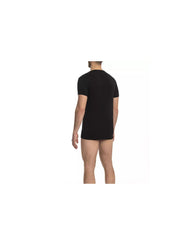 Cavalli Class Men's Black Cotton T-Shirt - XL