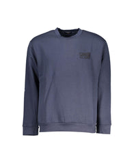 Cavalli Class Men's Blue Cotton Sweater - XL