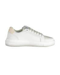 Calvin Klein Women's White Polyester Sneaker - 40 EU