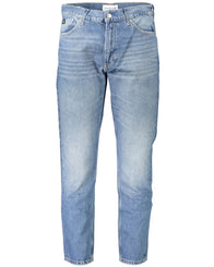 Calvin Klein Men's Blue Cotton Jeans & Pant - W30 US