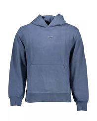 Calvin Klein Men's Blue Cotton Sweater - XL