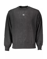 Calvin Klein Men's Black Cotton Sweater - XL