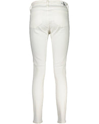 Calvin Klein Women's White Cotton Jeans & Pant - W26 US