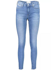 Calvin Klein Women's Light Blue Cotton Jeans & Pant - W26/L30 US