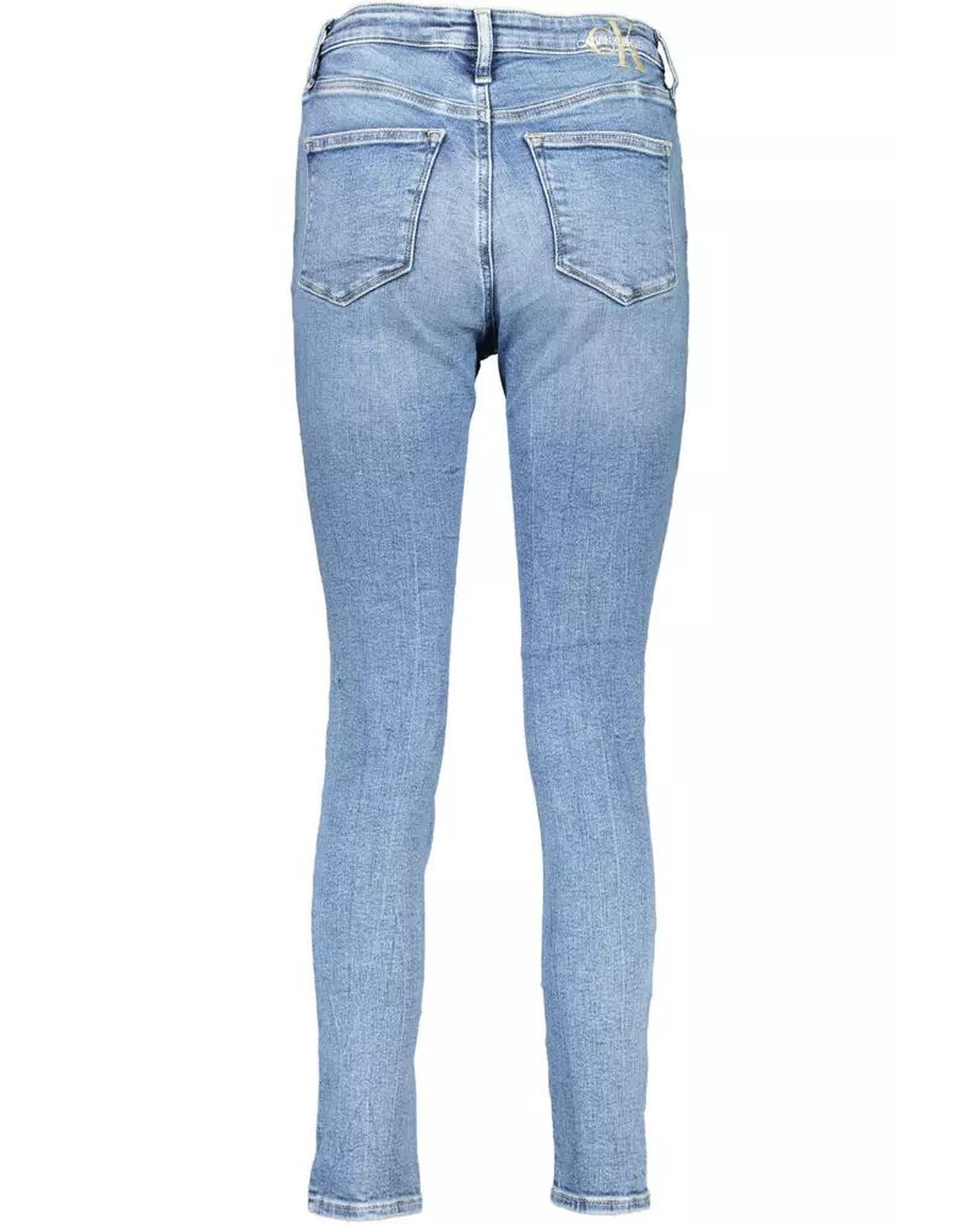 Calvin Klein Women's Light Blue Cotton Jeans & Pant - W26/L30 US