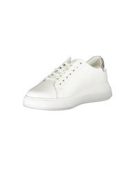 Calvin Klein Women's White Polyester Sneaker - 39 EU