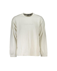 Calvin Klein Men's White Cotton Sweater - L