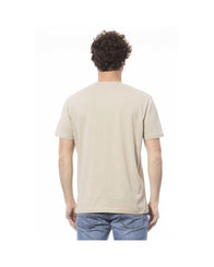 Invicta Men's Beige Cotton T-Shirt - 2XL