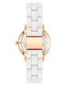 Rose Gold Fashion Watch with Rhine Stone Facing One Size Women