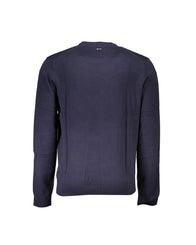 Napapijri Men's Blue Cotton Shirt - 2XL