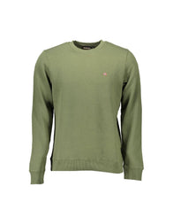 Napapijri Men's Green Cotton Sweater - XL