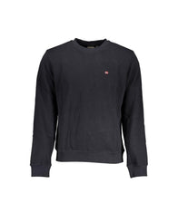 Napapijri Men's Black Cotton Sweater - L