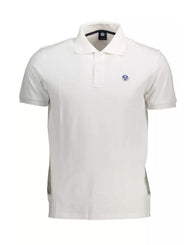 North Sails Men's White Cotton Polo Shirt - XL