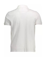 North Sails Men's White Cotton Polo Shirt - XL