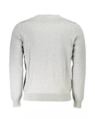 North Sails Men's Gray Cotton Shirt - 2XL