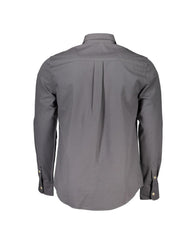 North Sails Men's Gray Cotton Shirt - 2XL