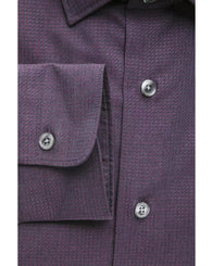 Robert Friedman Men's Burgundy Cotton Shirt - XL